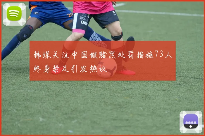 韩媒关注中国假赌黑处罚措施73人终身禁足引发热议
